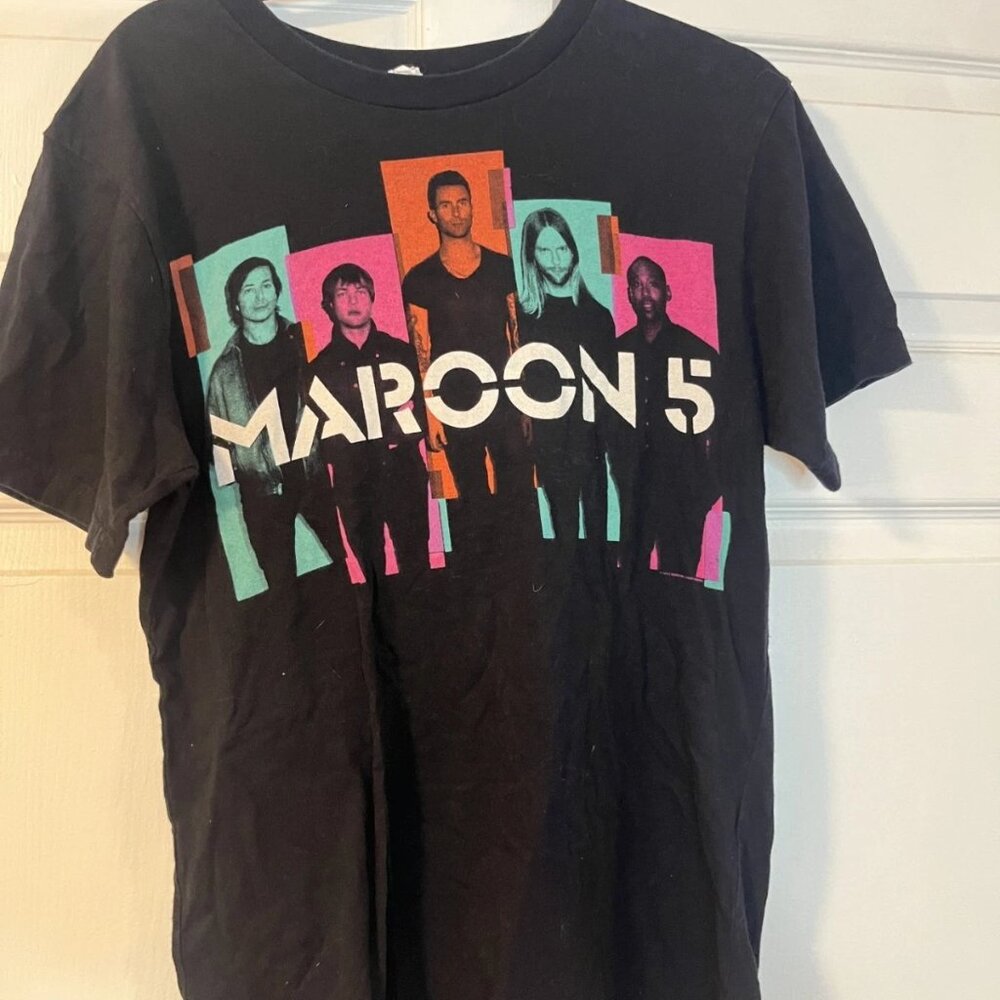 Authentic Maroon 5 North America Tour 2013 Concert T-Shirt